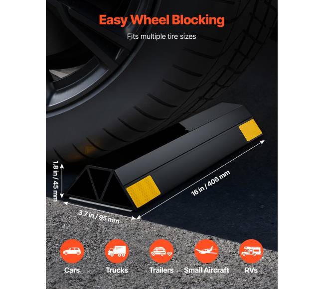 Automobilių stabdikliai su atšvaitais 406 mm1