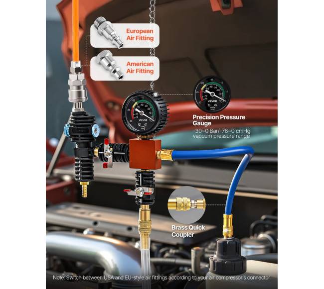 Antifrizo slėgio testavimo rinkinys, 47 vnt.4