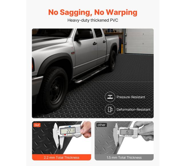 garažo grindų kilimėlis 1,2 x 3,05 m2