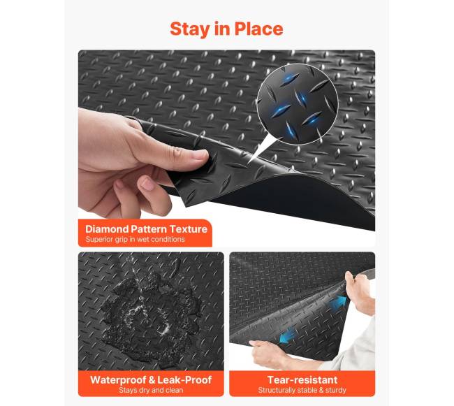 garažo grindų kilimėlis 1,2 x 3,05 m3