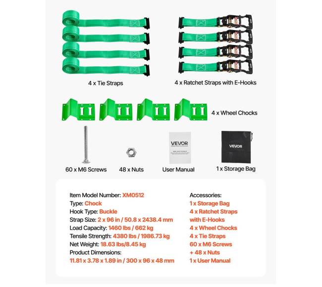 Motociklų ratų stabdis su tvirtinimo rinkiniu6