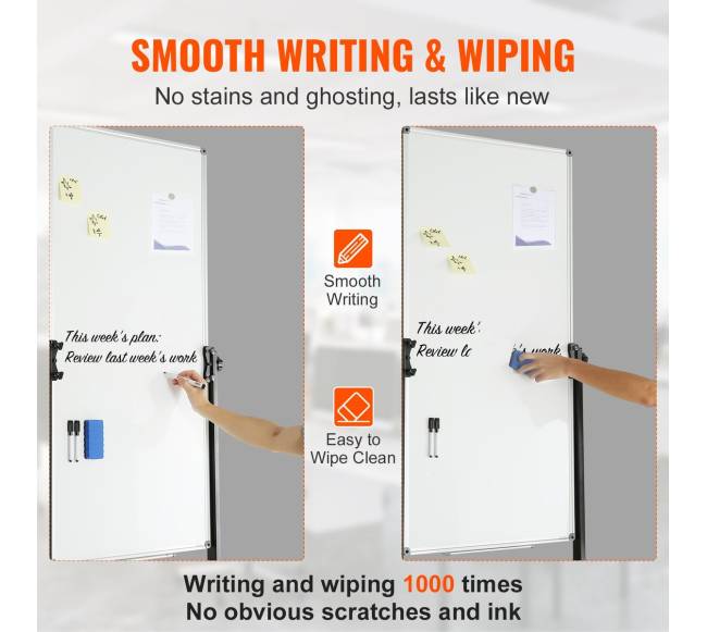 Sulankstoma magnetinė baltos lentos lenta3