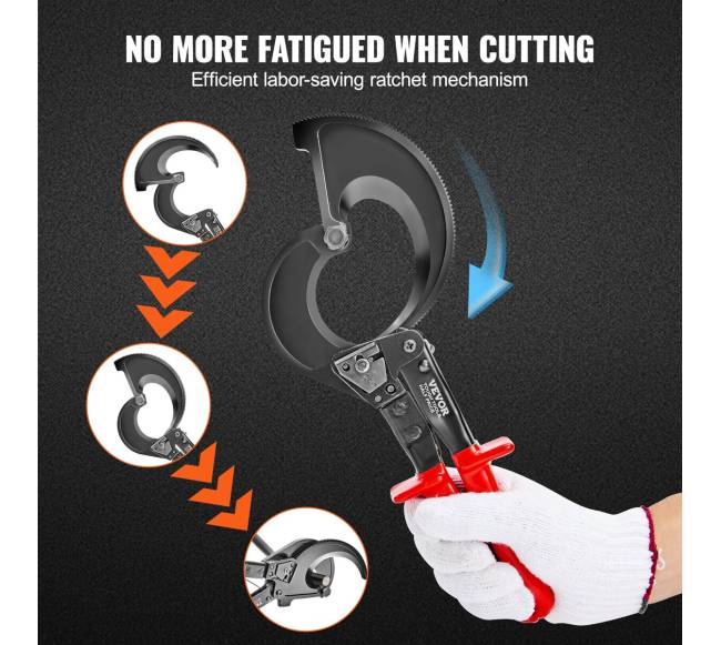 11 colių replių tipo kabelio pjaustiklis4