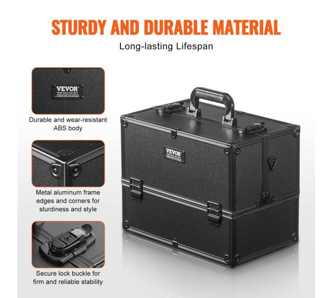 Didelis kosmetikos lagaminas su rankena4