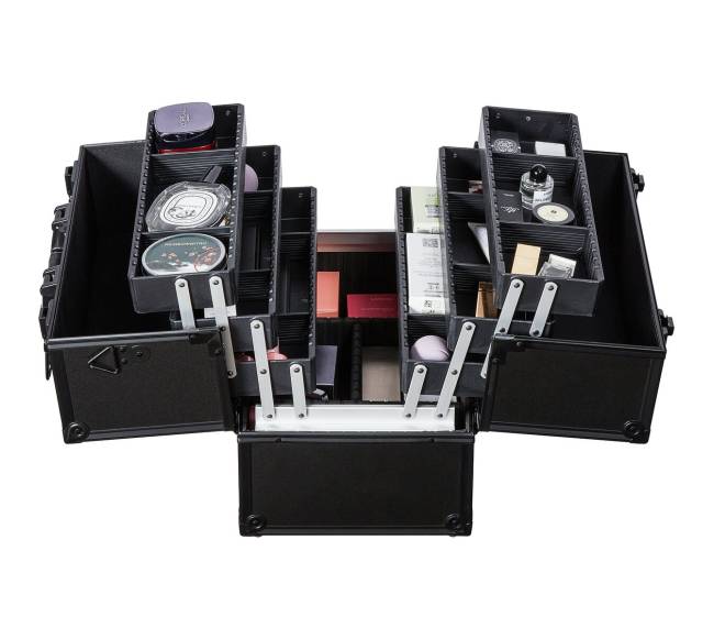 Didelis kosmetikos lagaminas su rankena9