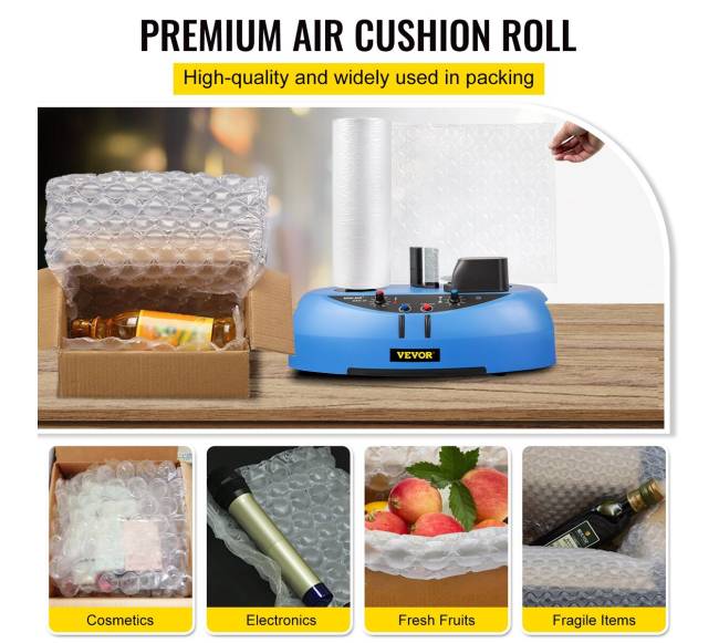 oro pagalvių plėvelė, 300 m ilgio1