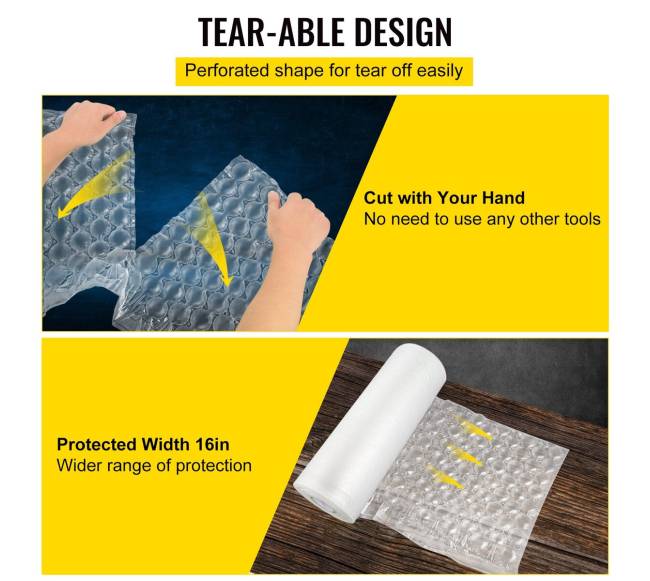 oro pagalvių plėvelė, 300 m ilgio3