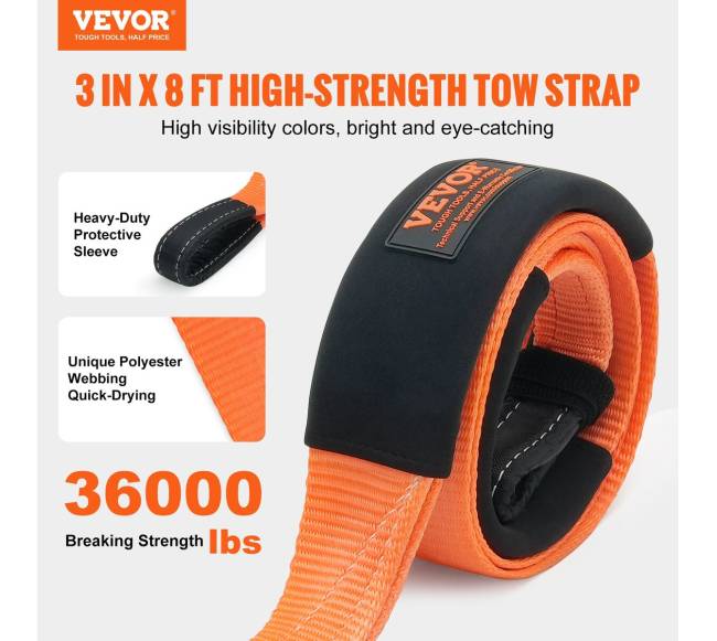 Vilkties diržas 76 mm, 2.4 m1