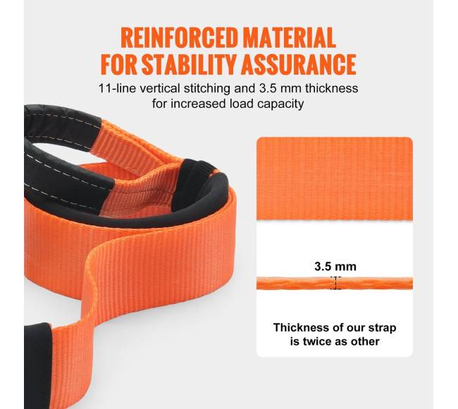 Vilkties diržas 76 mm, 2.4 m2