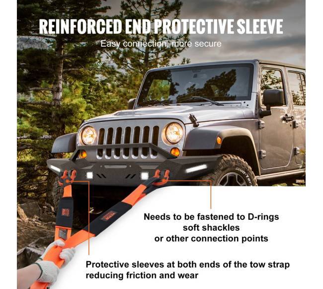 Vilkties diržas 76 mm, 2.4 m3