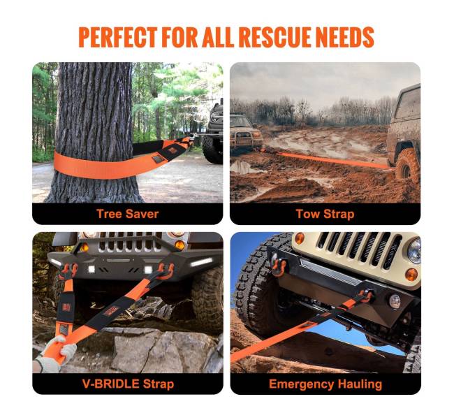 Vilkties diržas 76 mm, 2.4 m5