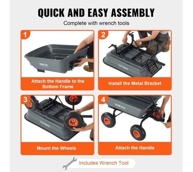 Polipropileno sodo vežimėlis su išvertimu, 4 kubiniai metrai5