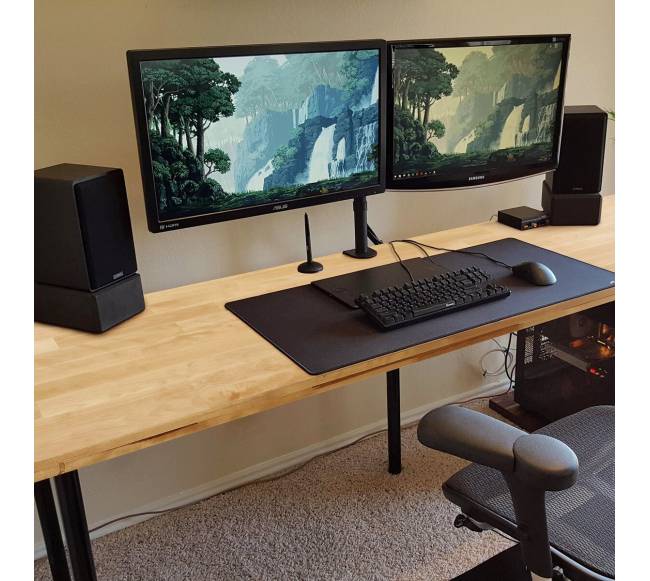 Kietmedžio stalo viršus 120 x 75 x 3,8 cm7