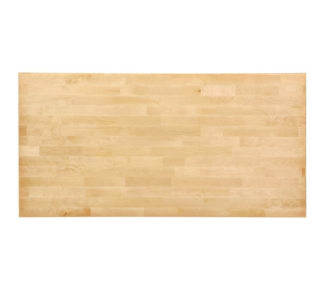 Kietmedžio stalo viršus 120 x 75 x 3,8 cm9