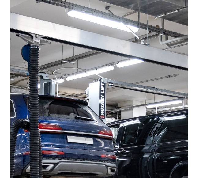 4 vienetai LED sandariniai šviestuvai 4ft 60W7