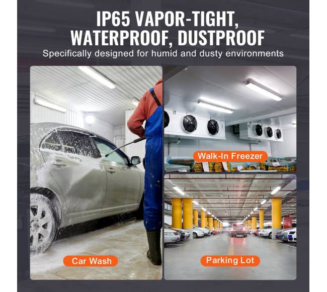 4 vnt. 122 cm LED šviestuvas reguliuojamas1