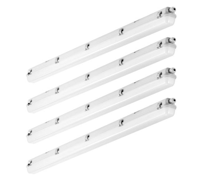 4 vnt. 122 cm LED šviestuvas reguliuojamas9