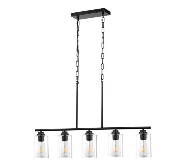 5 lempučių šviestuvas virtuvei0