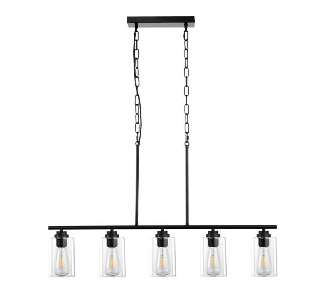 5 lempučių šviestuvas virtuvei8