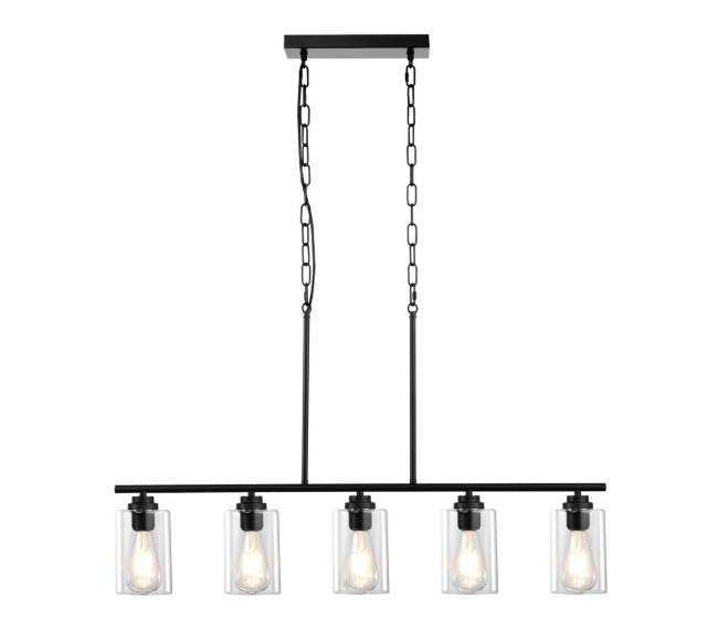 5 lempučių šviestuvas virtuvei10