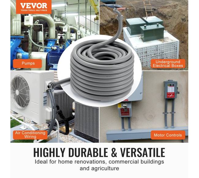 Lankstus PVC vamzdynas 34 in 30.5 m5