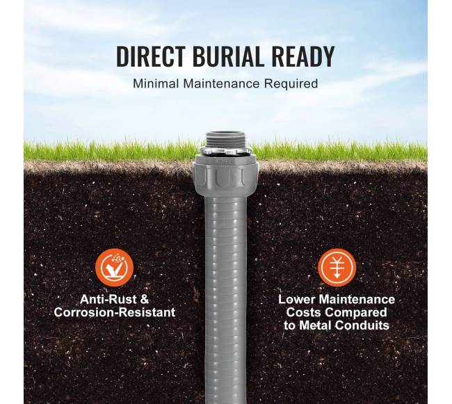 Lankstus PVC vamzdynas 34 in 30.5 m6