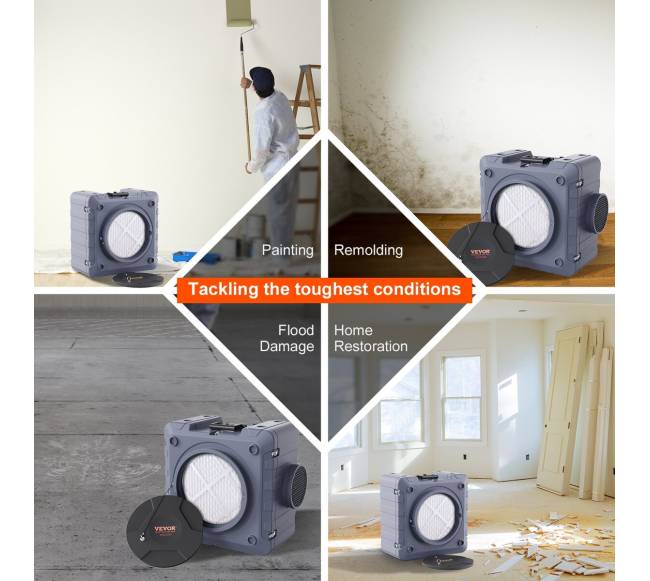 Oro valytuvas su 3 pakopų sistema5