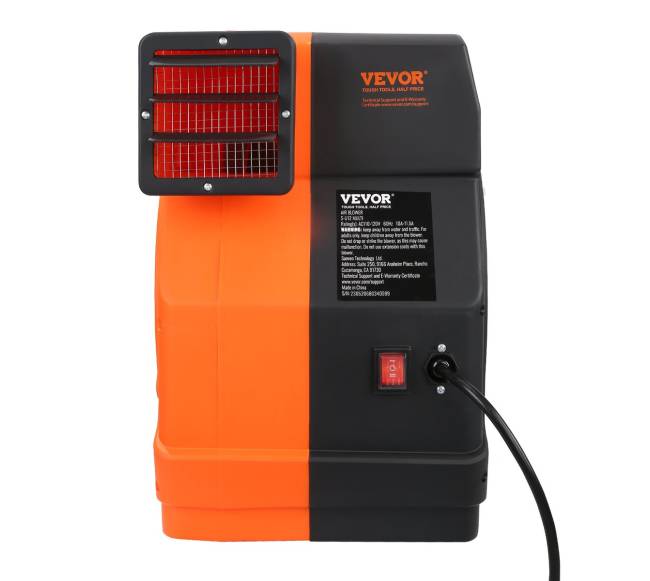 Pripučiames pilies ventiliatorius 1100W0