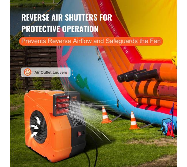 Pripučiames pilies ventiliatorius 1100W3