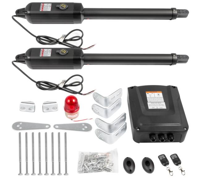 Automatinė dvigubos osciliacijos vartų atidarymo sistema0