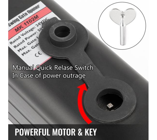 Automatinė dvigubos osciliacijos vartų atidarymo sistema5