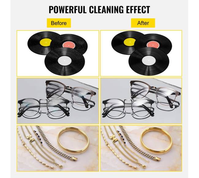 Ultragarsinis vinilų valymas 6 l talpos mašina3