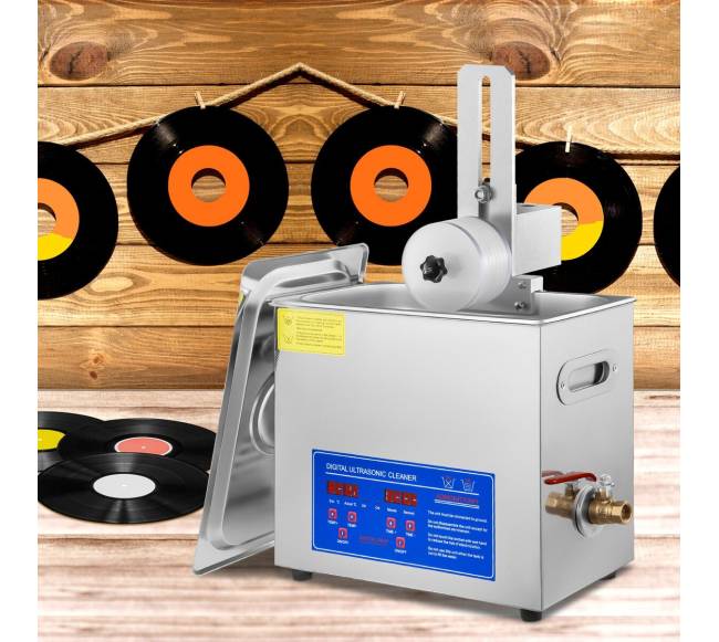 Ultragarsinis vinilų valymas 6 l talpos mašina7