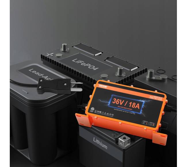 36 V 18 A golfo vežimėlio baterijos įkroviklis7