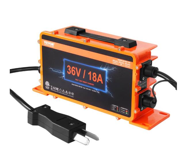 36 V 18 A golfo vežimėlio baterijos įkroviklis10