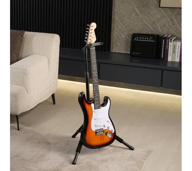 Trikojis gitaros stovas, reguliuojamo aukščio7