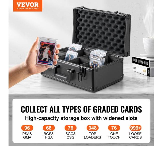 PSA kortelių dėžutė su 4 skyreliais1