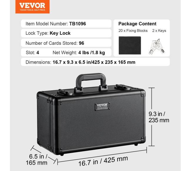 PSA kortelių dėžutė su 4 skyreliais6