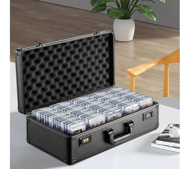 sportinių kortelių dėklas su kodine spyna7