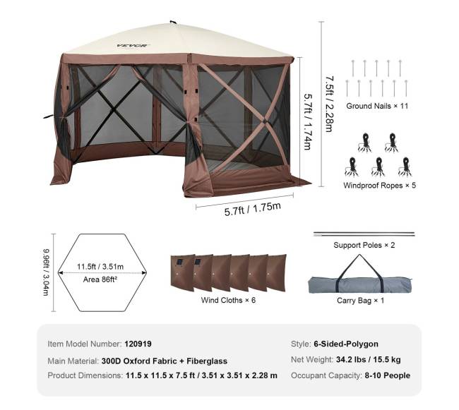 Išskleidžiamas pavėsinės palapinės tentas6
