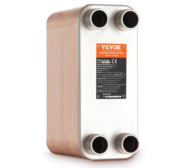 80 plokščių šilumokaitis, 4*1-14" sriegiai0