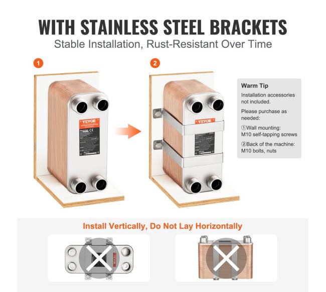 80 plokščių šilumokaitis, 4*1-14" sriegiai4