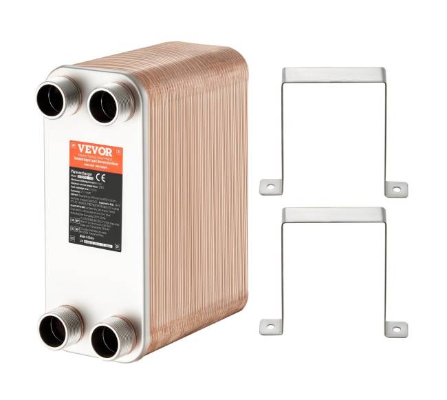 80 plokščių šilumokaitis, 4*1-14" sriegiai7