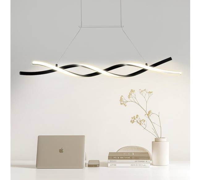 Šiuolaikinis liustra su LED nuotoliniu valdymu7