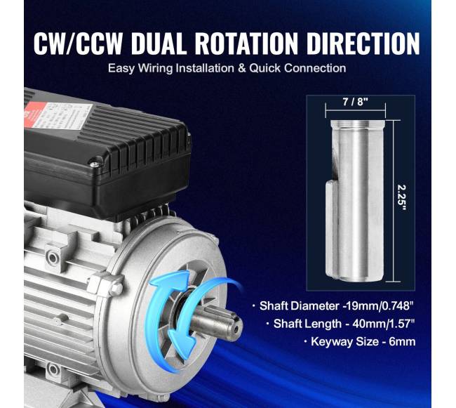 0.75 kW elektros variklis 1400 RPM3