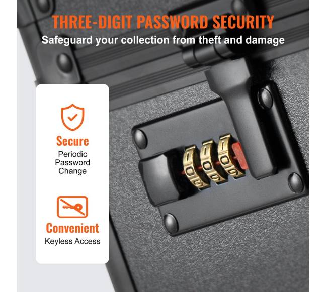 PSA kortelių dėžė su kodine spyna 120 vnt.3