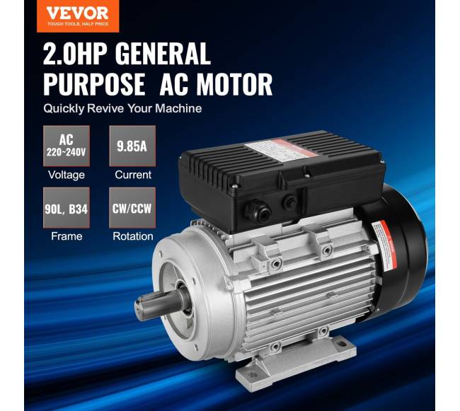 1,5 kW elektros variklis, 1400 RPM, 220~240 V1