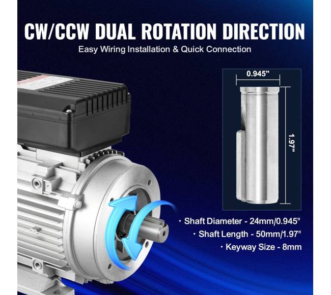 1.1 kW elektrinis variklis 2800 sūk.min3