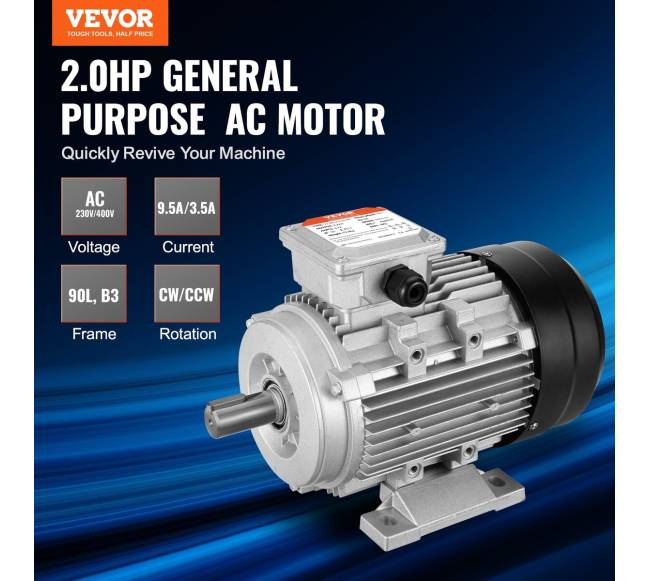 1,5 kW elektrinis variklis 3000 aps.min1