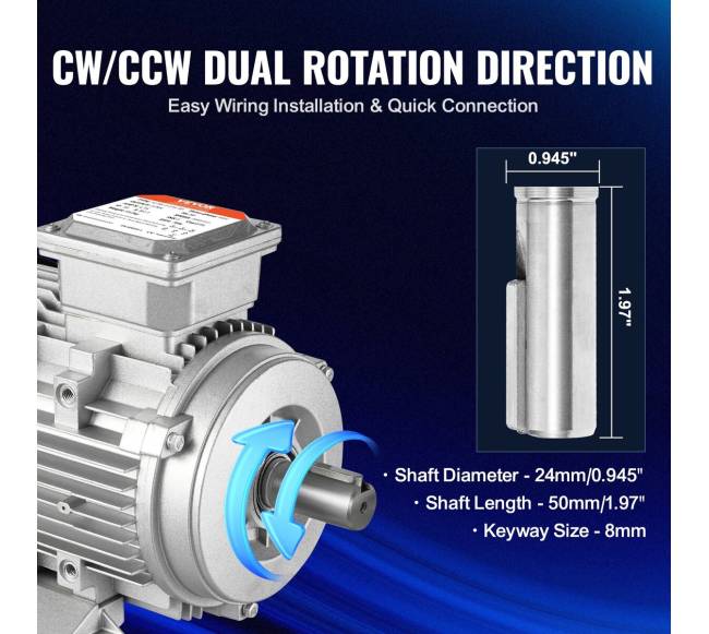 1,5 kW elektrinis variklis 3000 aps.min3